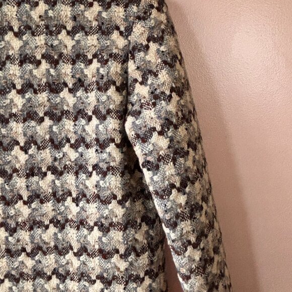 YVES SAINT LAURENT Vintage YSL ONE OF A KIND Tweed Wool Coat - Picture 13 of 16